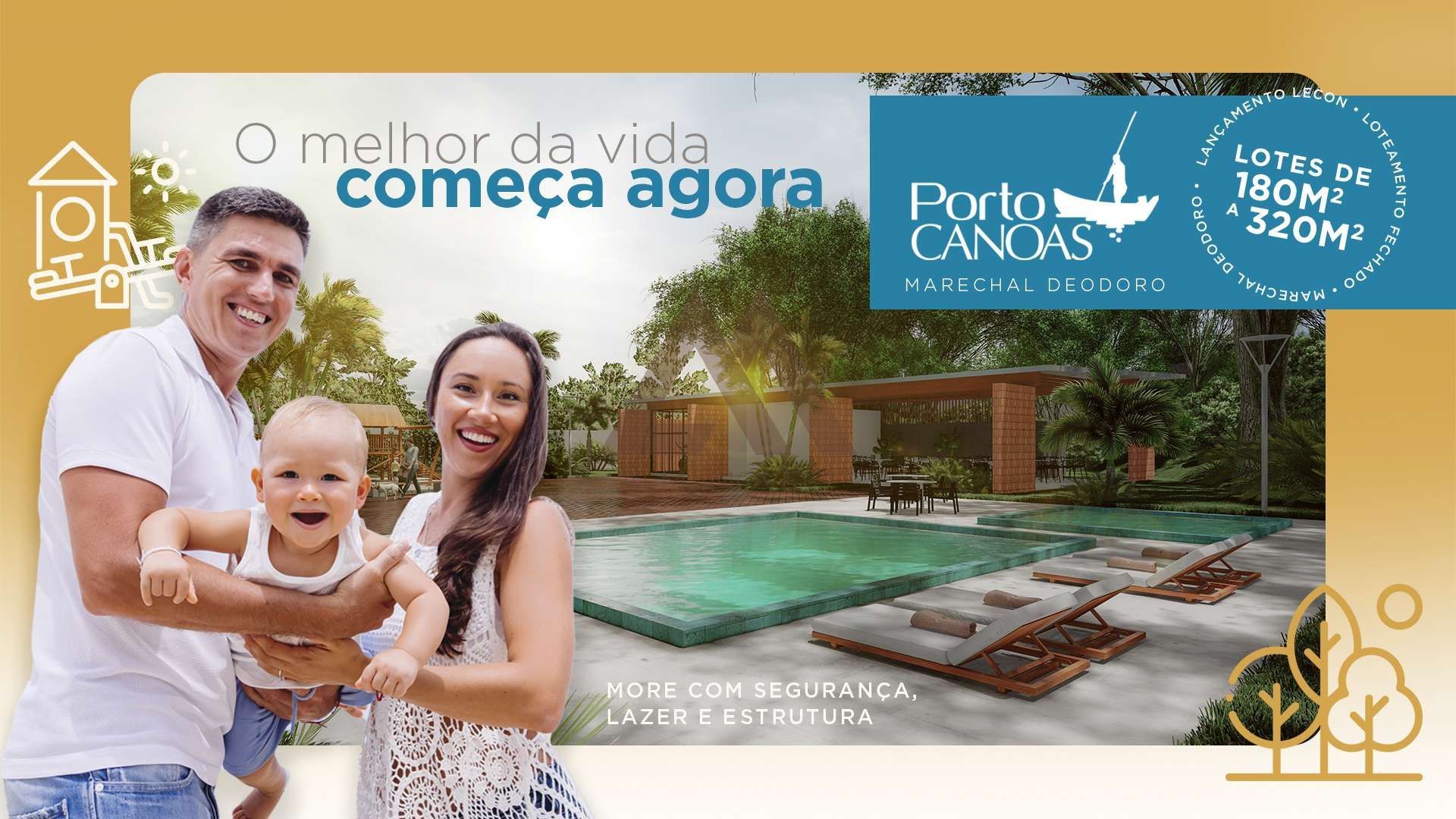 COMPRE SEU LOTE EM CONDOMÍNIO FECHADO EM MARECHAL  A 5KM DO TREVO DO FRANCÊS