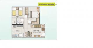 APTO DE 2/4 PRÓX AO SHOPPING PÁTIO