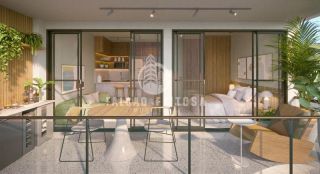 Apartamento studio à venda na Barra