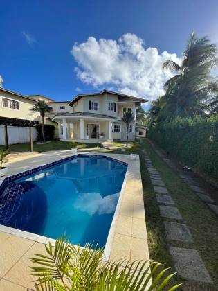 Casa de Condomínio Para Vender com 4 quartos 1 suítes no bairro Vilas do Atlântico em Lauro De Freitas