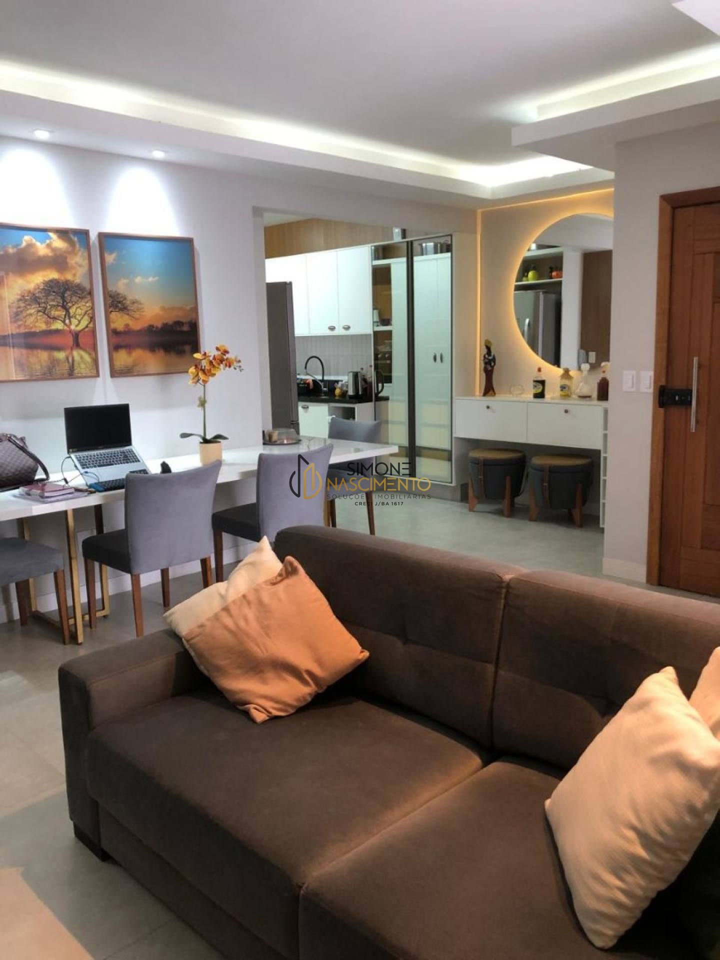 Apartamento Para Vender 3 suítes Porteira Fechada  Recreio de Ipitanga