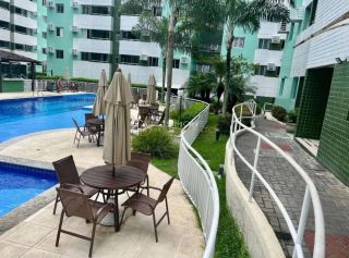 APARTAMENTO 2 QUARTOS COM SUÍTE E VARANDA EM LAURO DE FREITAS