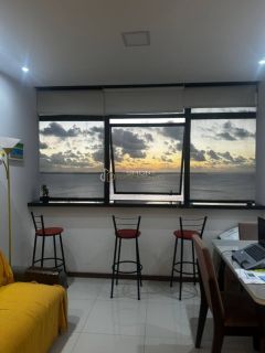 LINDO FLAT NO VITÓRIA MARINA - VISTA MAR