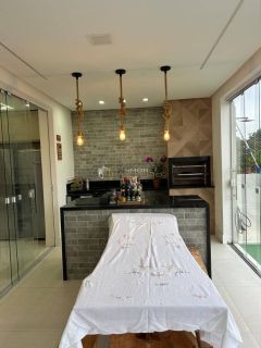 Casa de Condomínio 4 suítes Elevador Privativo Alphaville 3  Abrantes