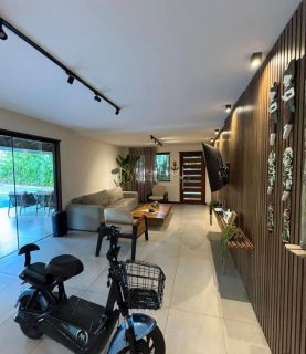 Casa de Condomínio 4 suítes Praia do Forte em Mata De São João