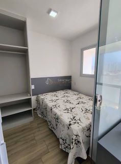 Apartamento 1/4 Mobiliado no Smart Pituba – Andar Alto, Vista Mar