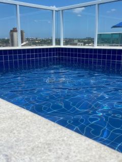 Apartamento 2/4, 2 suites, 1 garagem, nascente, vista mar, 80 metros da praia em Piatã