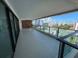 Bellíssimo apartamento, alto padrão, 4/4 com 4 suites, 4 garagens e infra completa com quadra de Squash: Caminho das Árvores