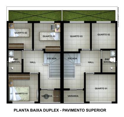 Casa de Condomínio Para Vender com 03 quartos 01 suítes no bairro Maria Farinha em Paulista