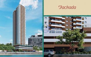 MORE NA BEIRA MAR DE OLINDA - APARTAMENTO COM 2 OU 3 QUARTOS COM SUÍTE