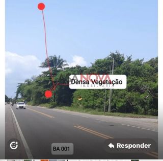 Terreno na Ilha de Itaparica com área total de 214.500 m²