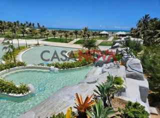 Lote em condomínio fechado na Barra dos coqueiros pé na areia