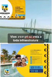 Lançamento-Lote em Condomínio Fechado na Barra dos Coqueiros com acesso a praia