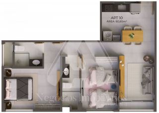 Vendo apartamento no NÓZ