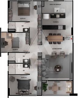 Vendo apartamento no UNI 501