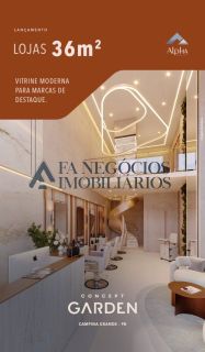 Studio a venda na planta no Concept Garden Catolé