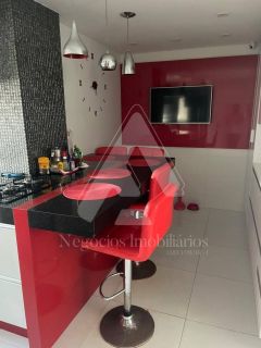 Cobertura duplex 100% mobiliada com elevador interno