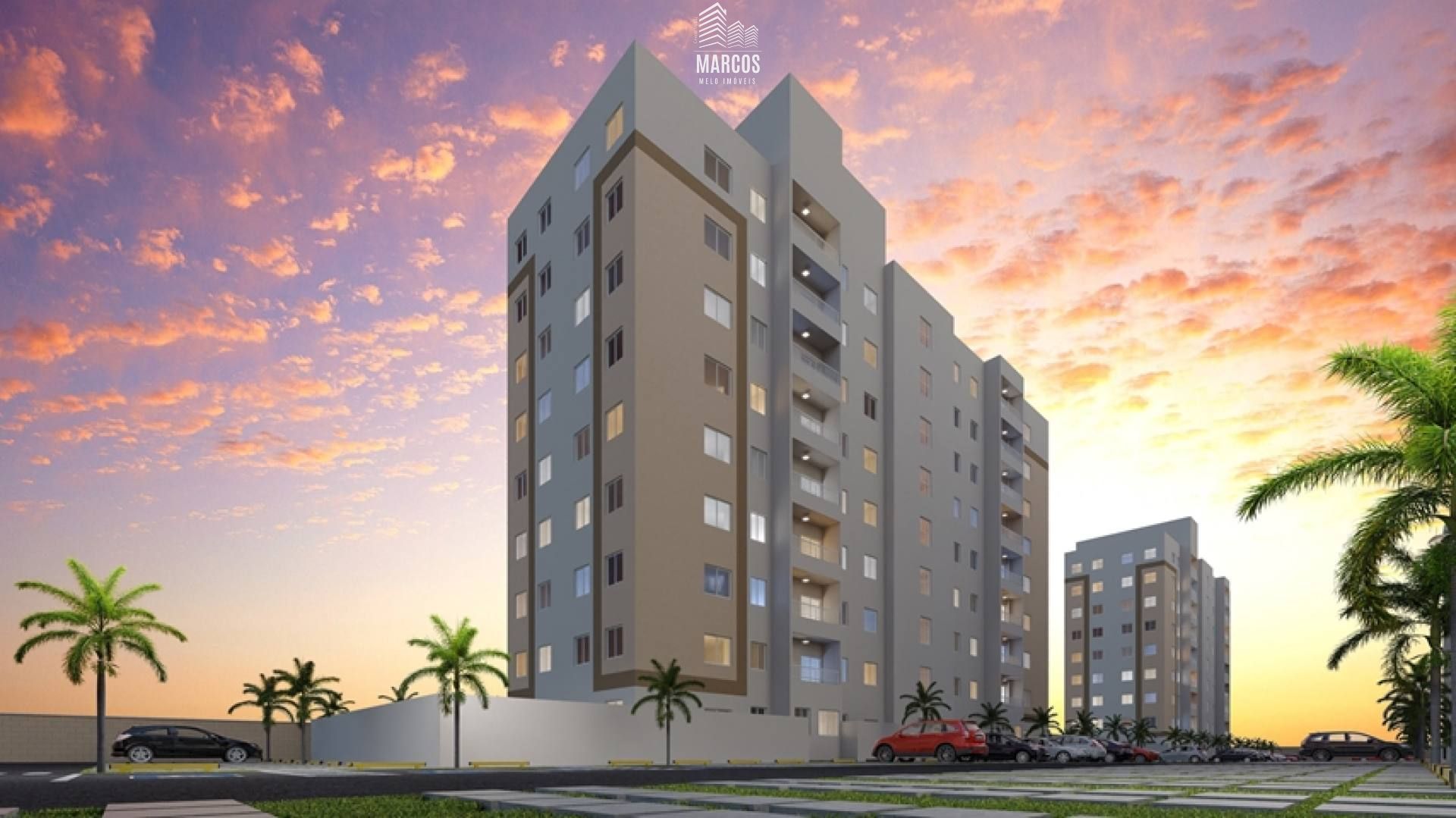 Residencial Toulon - Apartamento Para Vender com 2 quartos no bairro Tabuleiro dos Martins em Maceió